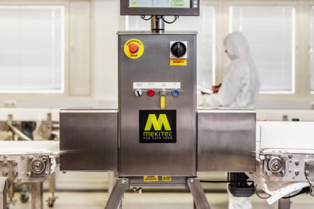 More accurate, efficient and reliable metal detection in food with Mekitec